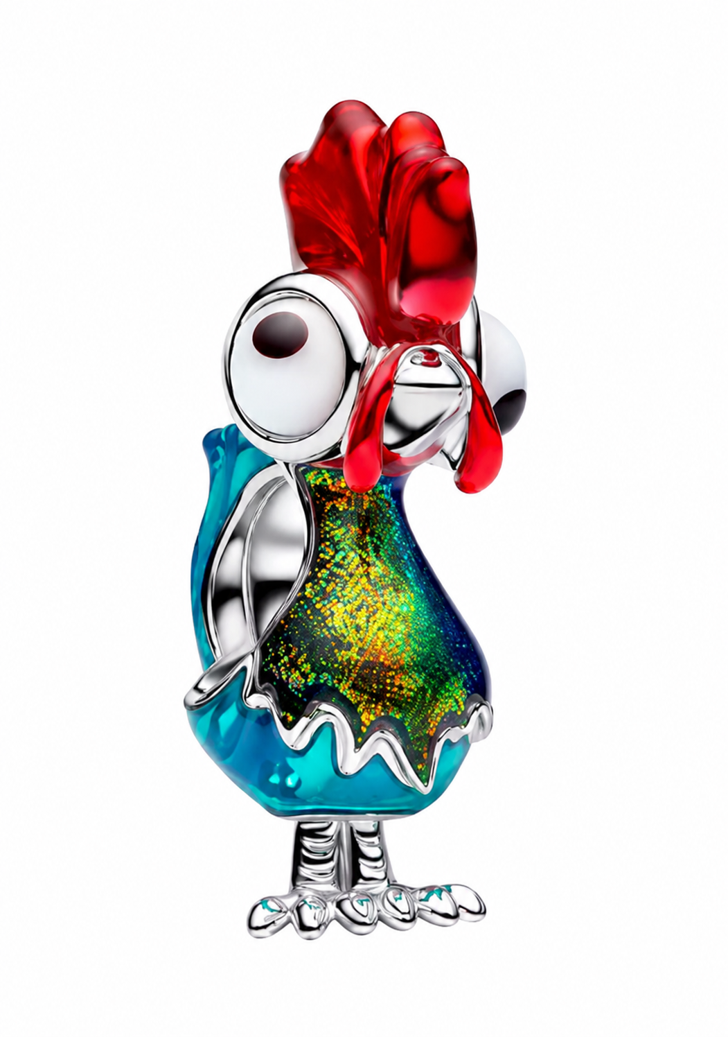 CHARM PLATA 925 gallo de Vaiana